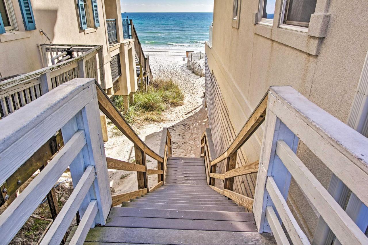 Beautiful Townhome Steps From Miramar Beach! Destin Exteriör bild