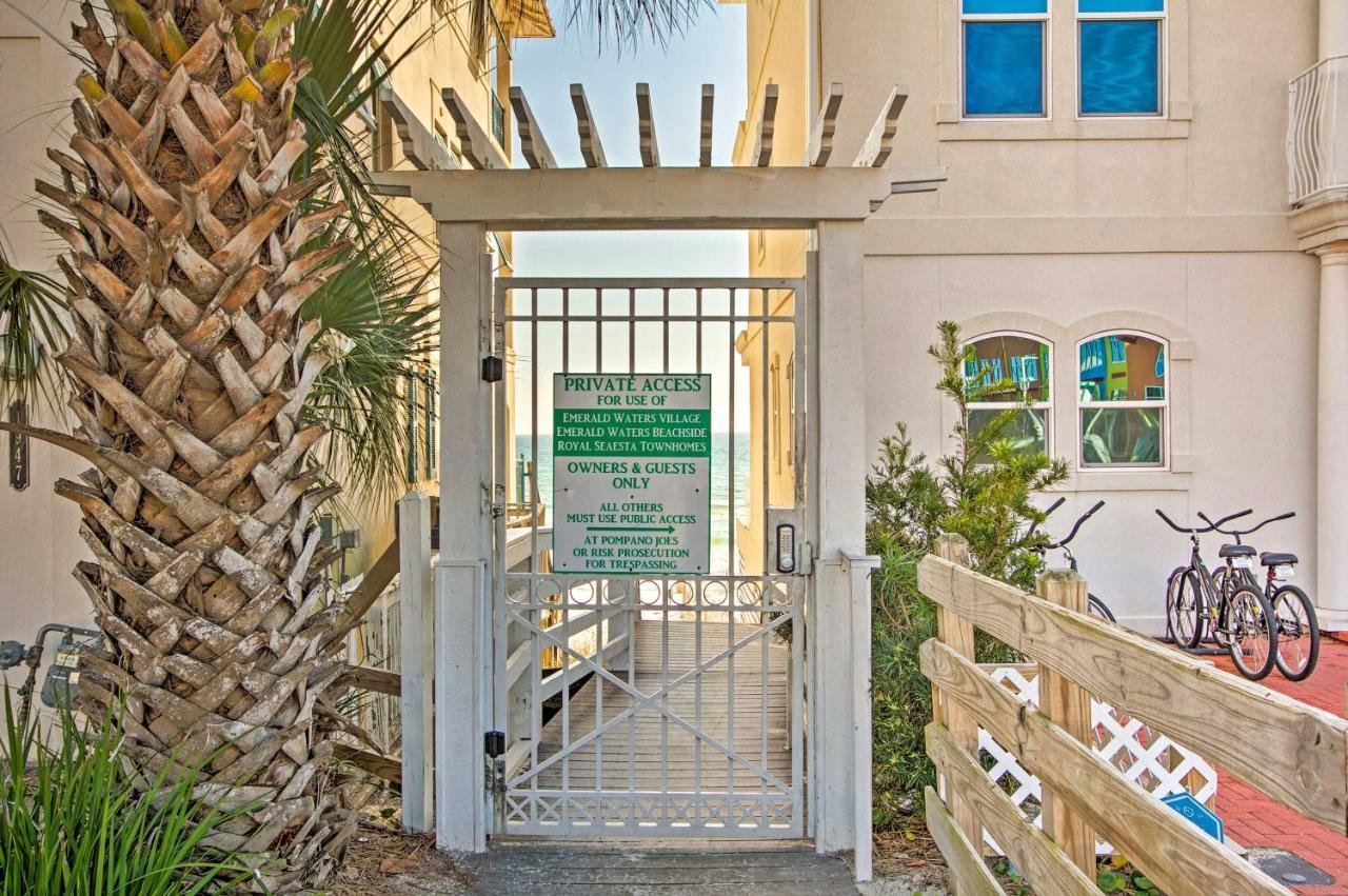 Beautiful Townhome Steps From Miramar Beach! Destin Exteriör bild